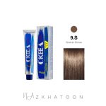 رنگ مو 100میل اکیا OKEEA سری BRONZE NUTS شماره 9S برنز سولاریوم