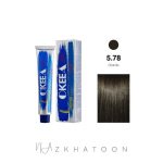 رنگ مو 100میل اکیا OKEEA سری STONE COLOR شماره 5/78 گرانیتی