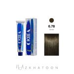 رنگ مو 100میل اکیا OKEEA سری STONE COLOR شماره 6/78 کوارتز