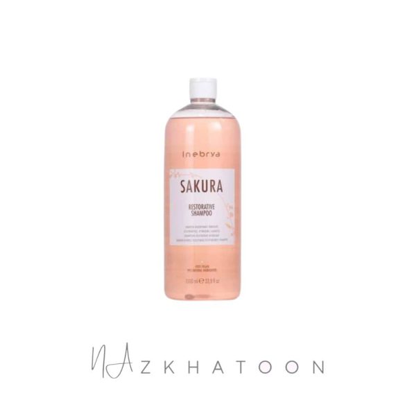 شامپو گیاهی ساکورا آیس‌کریم اینبریا 1000میل | Inebrya Ice Cream Sakura Herbal Shampoo