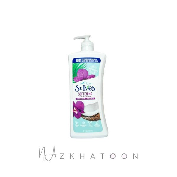 لوسیون بدن سنت ایوز عصاره نارگیل و ارکید | ST. Ives Hydrating Body Lotion Coconut & Orchid