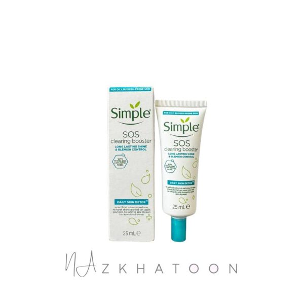 ژل ضد جوش مدل SOS سیمپل | Simple SOS Clearing Booster Gel