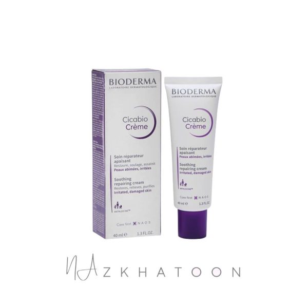 کرم ترمیم‌کننده و تسکین‌دهنده بایودرما مدل سیکابیو | Bioderma Cicabio Crème