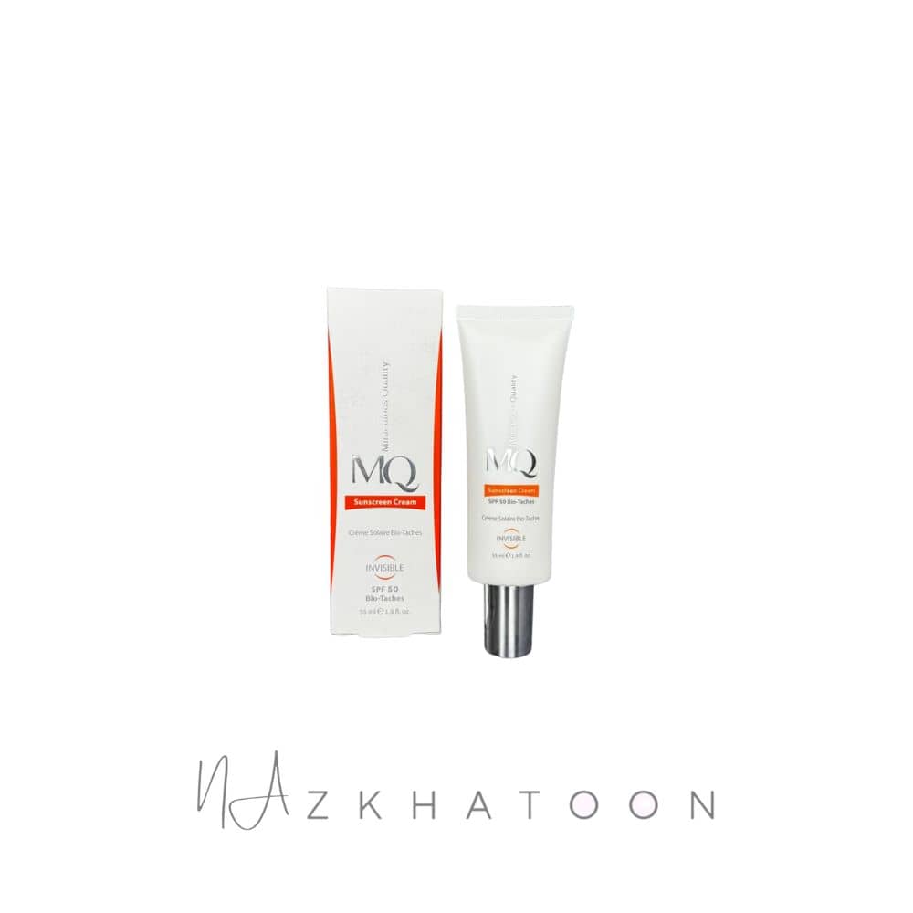 ضدآفتاب ام‌کیو مدل ضد لک بایوتاچ بی‌رنگ | MQ Sunscreen Cream Bio-Taches Invisible SPF 50