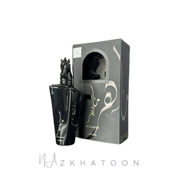 ادکلن مردانه لطافه مدل ماهر بلک ادیشن | Lattafa Maahir Black Edition Eau de Parfum