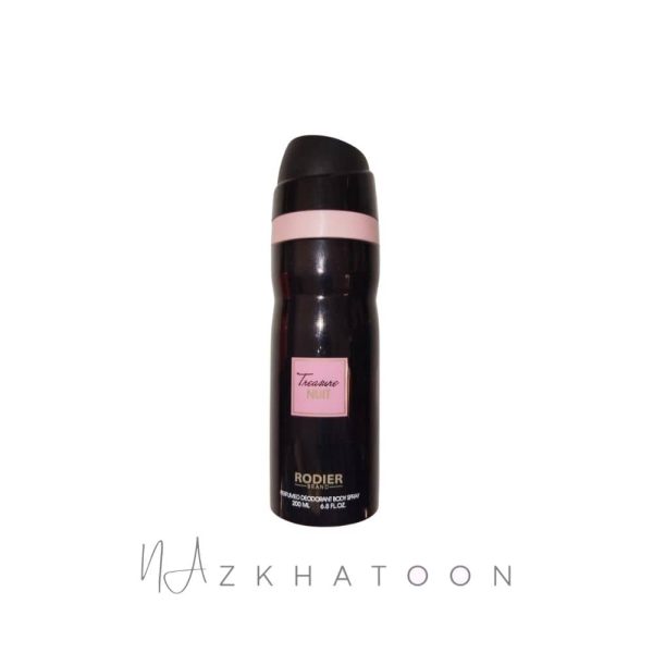 اسپری خوشبوکننده بدن زنانه رودیر رایحه ترژر نویت | RODIER Body Spray Treasure Nuit