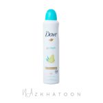 اسپری ضدتعریق زنانه داو مدل گو فرش با رایحه گلابی و آلوئه‌ورا | Dove Advanced Care Go Fresh Pear & Aloe Vera Antiperspirant