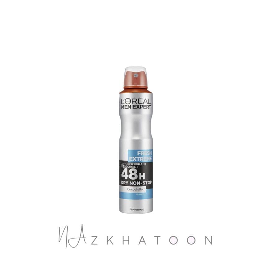 اسپری ضدتعریق مردانه لورآل مدل فرش اکستریم L'Oréal Men Expert Fresh Extreme (1)