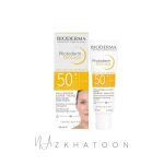ضدآفتاب ضدلک و ضدچروک SPF 50+ بایودرما فوتودرم | Bioderma Photoderm SPOT-AGE SPF 50+ Sunscreen
