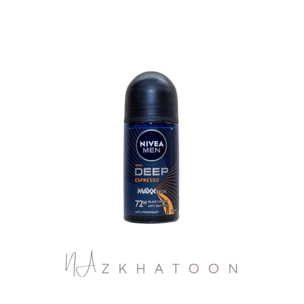 مام رول مردانه نیوآ مدل دیپ بلک کربن اسپرسو | NIVEA MEN DEEP Black Carbon Espresso