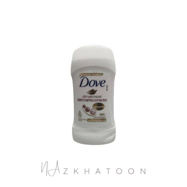 مام صابونی زنانه داو مدل اصلاح تیرگی پوست | Dove Antiperspirant Stick Ultimate Repair Soothing Jasmine
