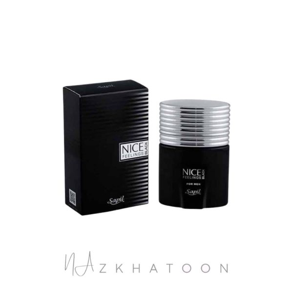 ادکلن مردانه ساپیل مدل نایس فیلینگز بلک | Sapil Nice Feelings Black Eau de Toilette