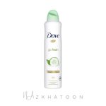 اسپری ضدتعریق زنانه داو رایحه خیار و چای سبز | Dove Go Fresh Cucumber & Green Tea Anti-Perspirant