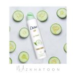 اسپری ضدتعریق زنانه داو رایحه خیار و چای سبز | Dove Go Fresh Cucumber & Green Tea Anti-Perspirant - Image 4