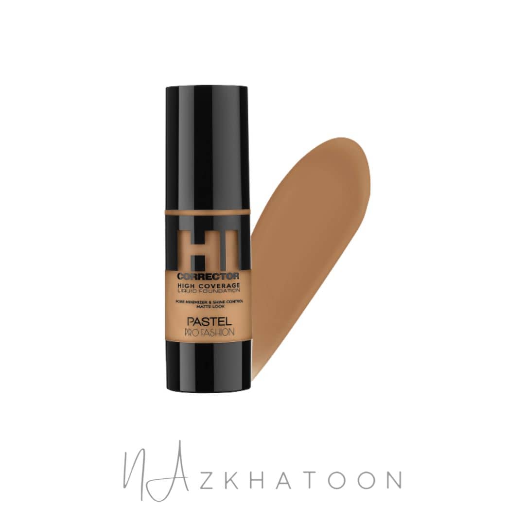 کرم پودر پوشانندگی بالا پاستل شماره 409 | Pastel High Coverage Liquid Foundation