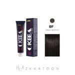رنگ مو مردانه 100میل اکیا OKEEA سری FOR MEN شماره BF3 قهوه ای یونیک متوسط