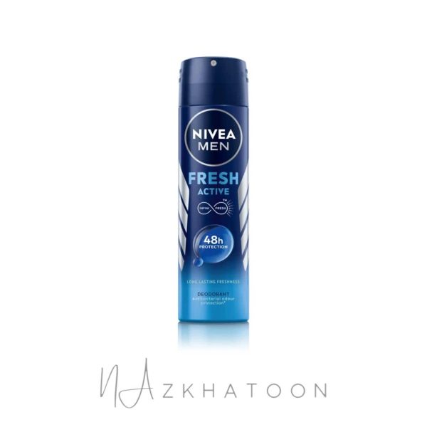 اسپری ضدتعریق مردانه فرش اکتیو نیوآ | NIVEA MEN Fresh Active Antiperspirant Spray