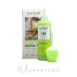 آیس بال ژل بوتاکس افکت صورت حاوی ماچا | ICE BALL Facial Matcha Botox Effect