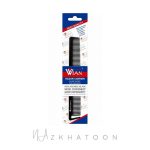 شانه کار متوسط وین مدل C19 با دندانه‌های منظم | WIAN Carbon Fibre Comb C19 - Image 2