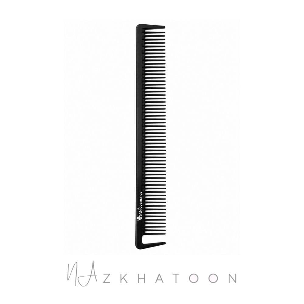 WIAN C19 شانه کار متوسط وین مدل C19 با دندانههای منظم | WIAN Carbon Fibre Comb C19 - Image 1