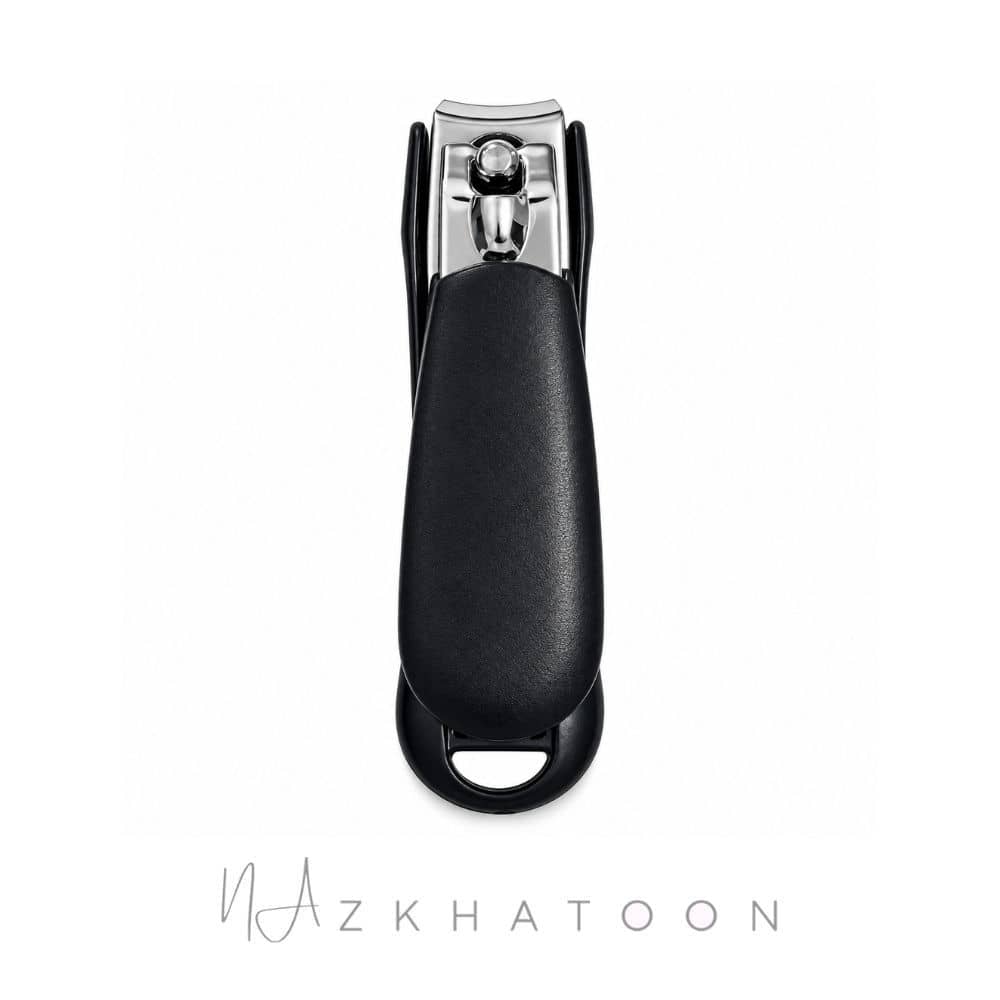 WIAN W57 (2) ناخنگیر قابدار مشکی مدل W57 وین | WIAN Black Nail Clipper with Catcher W57 - Image 1