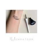 خط چشم کوزه‌ای بل کربن بلک درب سفید | Bell Carbon Black Eyeliner - Image 2