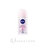 مام رول زنانه نیوا مدل پرل اند بیوتی | NIVEA pearl & beauty Roll-On Deodorant