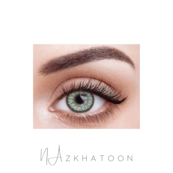 لنز رنگی چشم نیو ویژن سبز رویائی | New Vision Colored Eye Contact Lens Green Dream