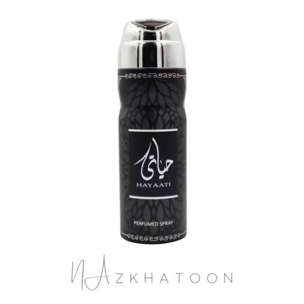 اسپری بدن لطافه حیاتی | Lattafa Hayaati Perfumed Deodorant Spray