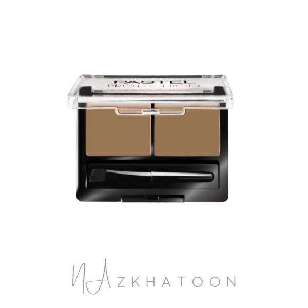 ست سایه ابرو دو رنگ پاستل شماره 01 روشن | Pastel Eyebrow Duo 01 Light