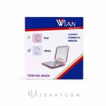 آینه آرایشی تاشو دوطرفه وین مدل M104 سفید | WIAN M104 Foldable Mirror White - Image 3