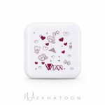 آینه آرایشی تاشو دوطرفه وین مدل M104 سفید | WIAN M104 Foldable Mirror White