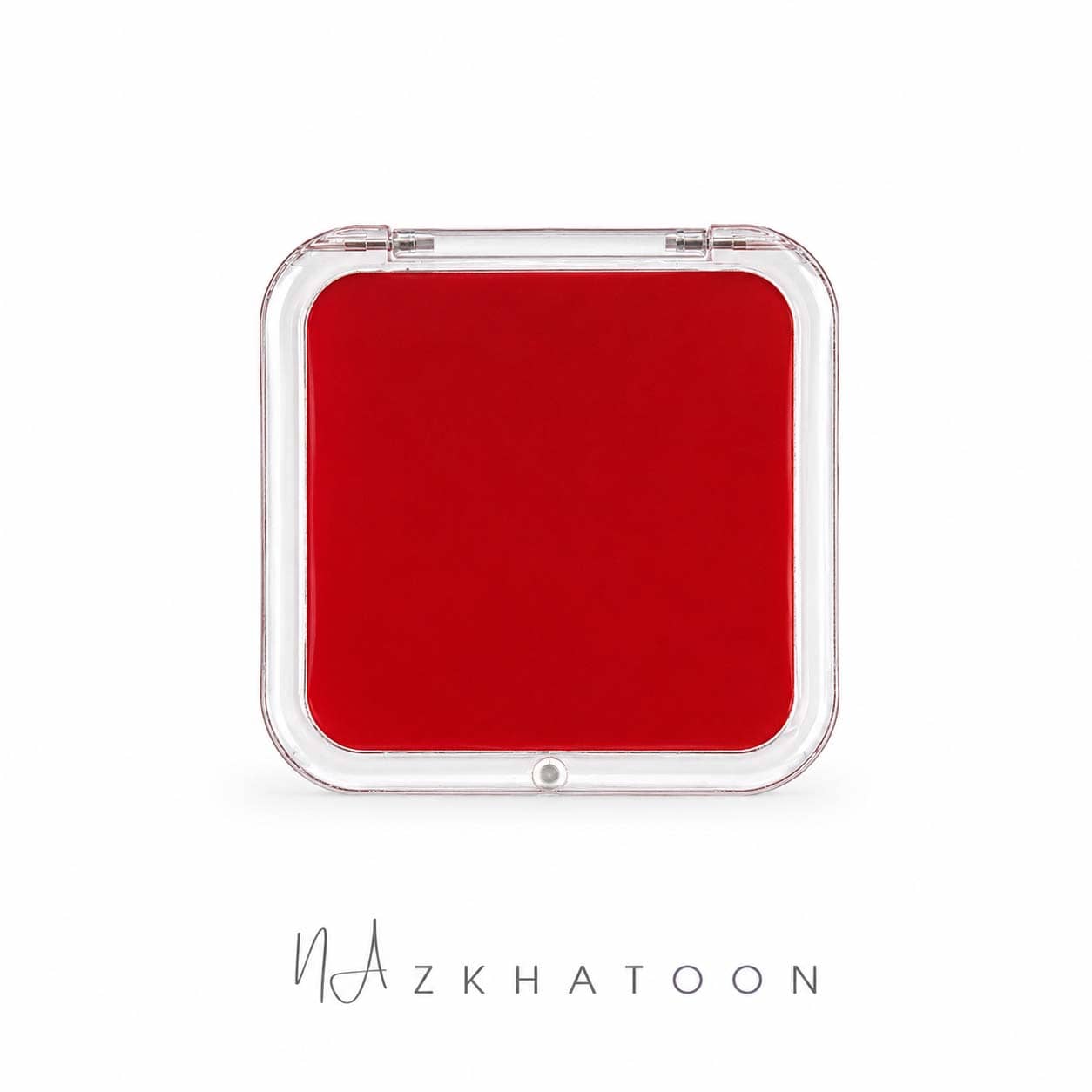WIAN M108 (2) آینه آرایشی جیبی مربع وین مدل M108 قرمز با بزرگنمایی ۱۰ برابر | WIAN Cosmetics M108 Red - Image 1