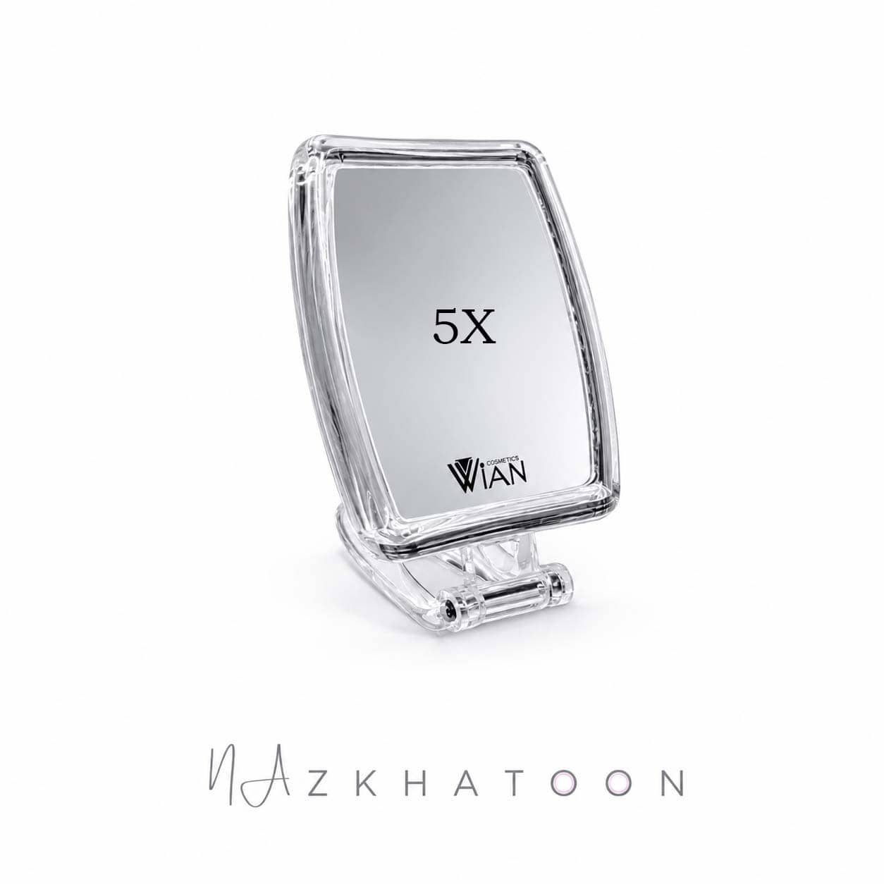 WIAN M111 (3) آینه آرایشی ۳ حالته وین مدل M111 با بزرگنمایی ۵ برابر | WIAN Cosmetics M111 5X - Image 1