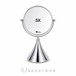 آینه آرایشی گرد رومیزی وین مدل M215 با بزرگنمایی ۵ برابر | WIAN Cosmetics M215 5X