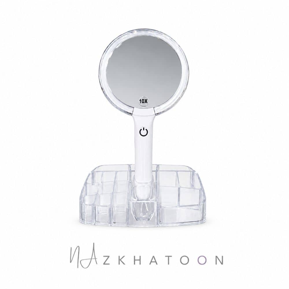 WIAN M300.3 آینه آرایشی چراغدار وین مدل M300 شارژی با بزرگنمایی 10 برابر | WIAN Cosmetics M300 LED 10X - Image 1