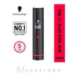 اسپری حالت دهنده مو تافت شماره 5 مشکی 250 میل | Taft Hairspray Power 5 Haptic System - Image 2