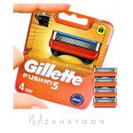 تیغ یدک ژیلت فیوژن ۵ چهار عددی | Gillette Fusion5