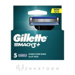 تیغ یدک ژیلت مچ ۳ پلاس پنج عددی | +Gillette Mach3