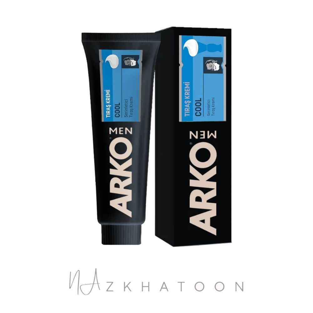 خمیر اصلاح ارکو کول (1) کرم اصلاح آرکو مدل کول | Arko Men Cool Shaving Cream - Image 1