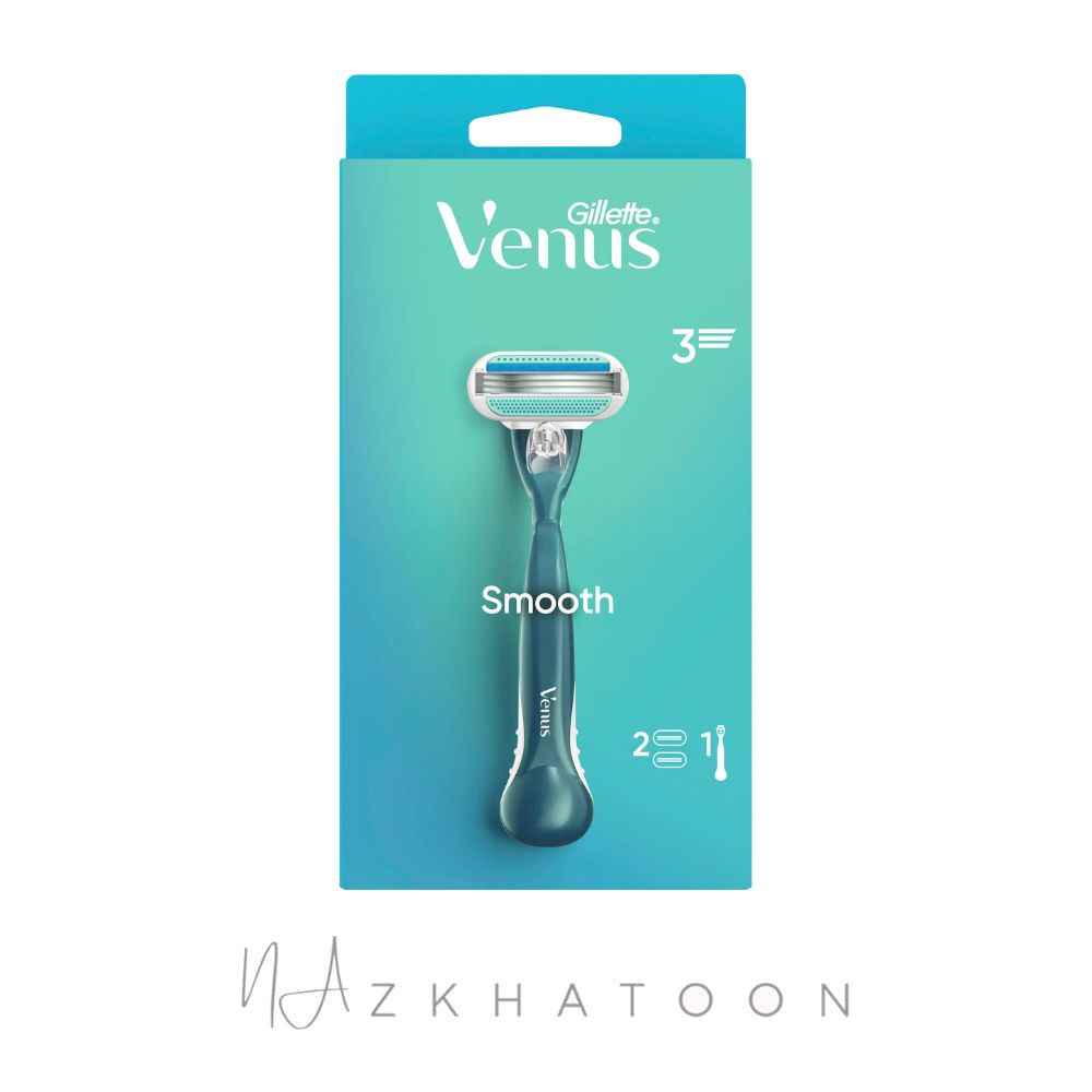 خودتراش زنانه ژیلت ونوس مدل اسموت (1) خودتراش زنانه ژیلت ونوس مدل اسموت | Gillette Venus Smooth - Image 1