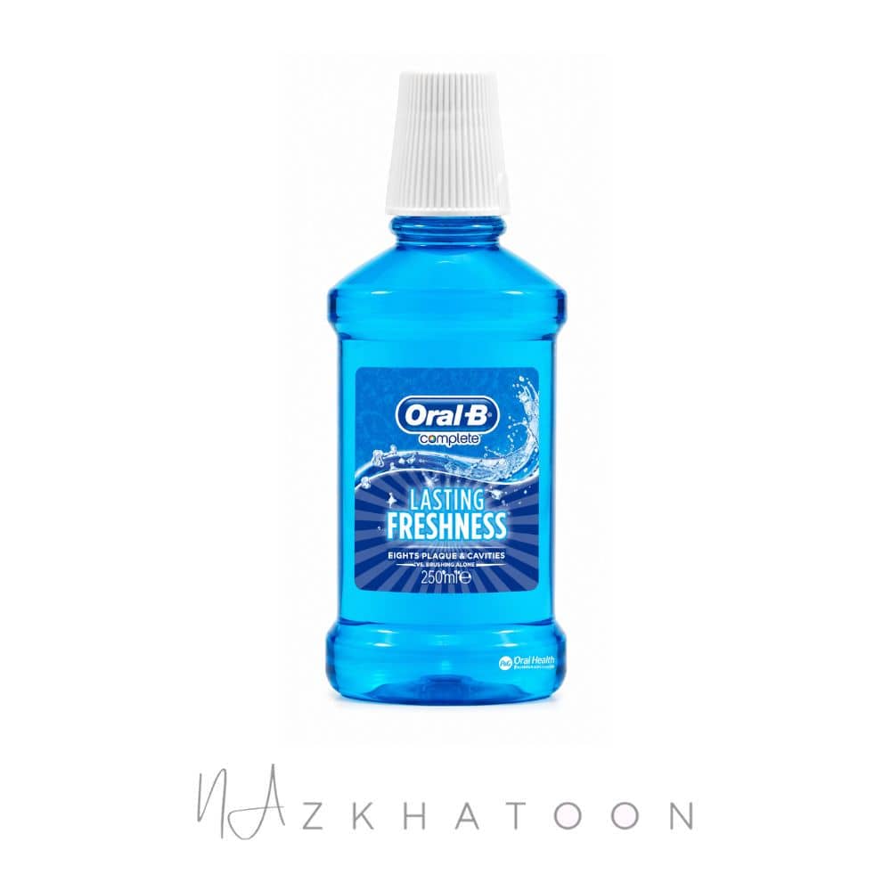 دهان شویه اورال بی مدل لاستینگ فرشنس (1) دهان شویه اورال بی مدل لاستینگ فرشنس | Oral-B Complete Lasting Freshness Mouthwash - Image 1