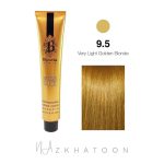 رنگ مو بیجورکا شماره 9.5 بلوند طلایی خیلی روشن | Bijourka Hair Color No 9.5 Very Light Golden Blonde