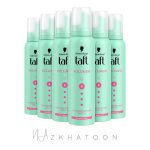 موس حالت دهنده مو شوارتسکف تافت مدل حجم دهنده شماره ۴ | Schwarzkopf Taft Volume Mousse Hold 4 - Image 3