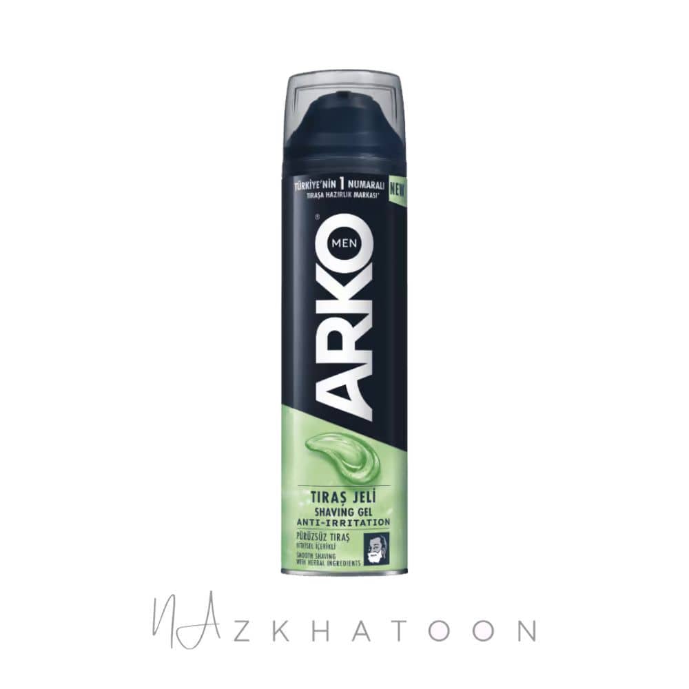 ژل اصلاح آرکو من ضد تحریک پوست (1) ژل اصلاح آرکو من ضد تحریک پوست | Arko Men Anti-Irritation Shaving Gel - Image 1