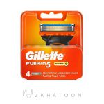 تیغ یدک ژیلت فیوژن ۵ پاور چهار عددی | Gillette Fusion5 Power