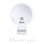 آینه آرایشی گرد ۳ حالته وین مدل M120 با بزرگنمایی ۳ برابر | WIAN Cosmetics M120 3X - Image 3