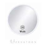 آینه آرایشی گرد چسبنده وین مدل M132 با بزرگنمایی ۱۲ برابر | WIAN Cosmetics M132 12X
