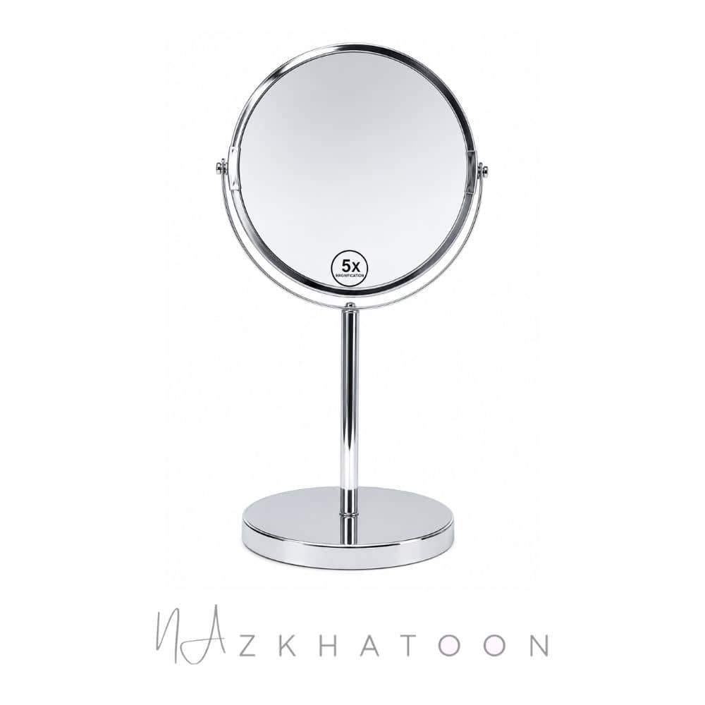 آینه آرایشی وین M205 (2) (1) آینه آرایشی وین مدل M205 با بزرگنمایی 5 برابر | WIAN Cosmetics M205 5X - Image 1